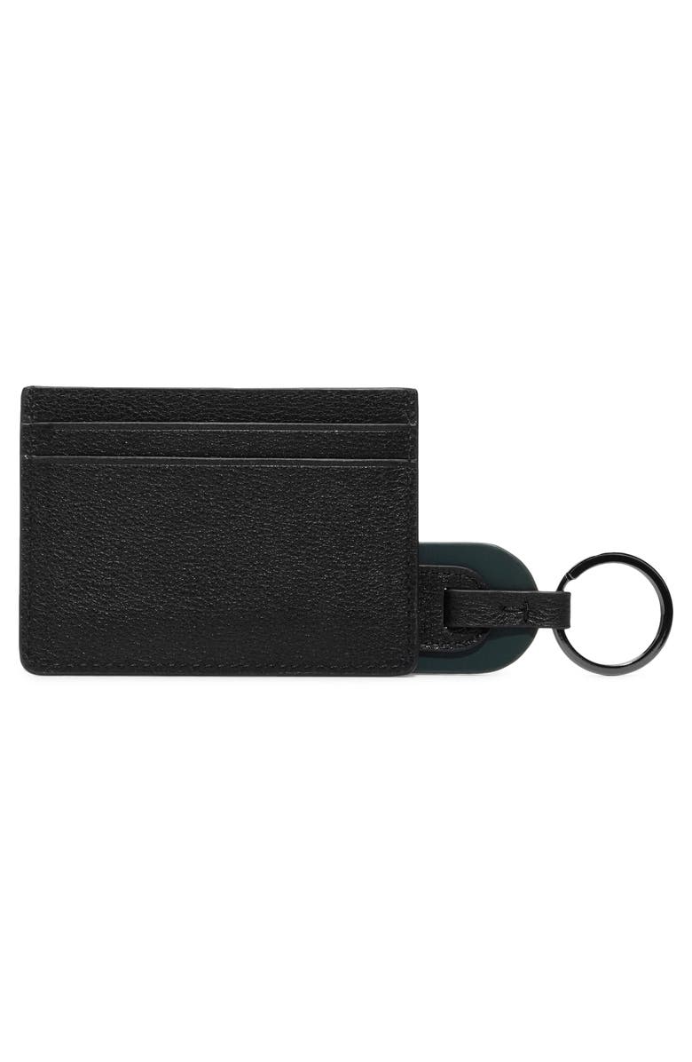 Ted Baker Cavendish Card Holder Wallet & Key Ring Set, Alternate, color, Black