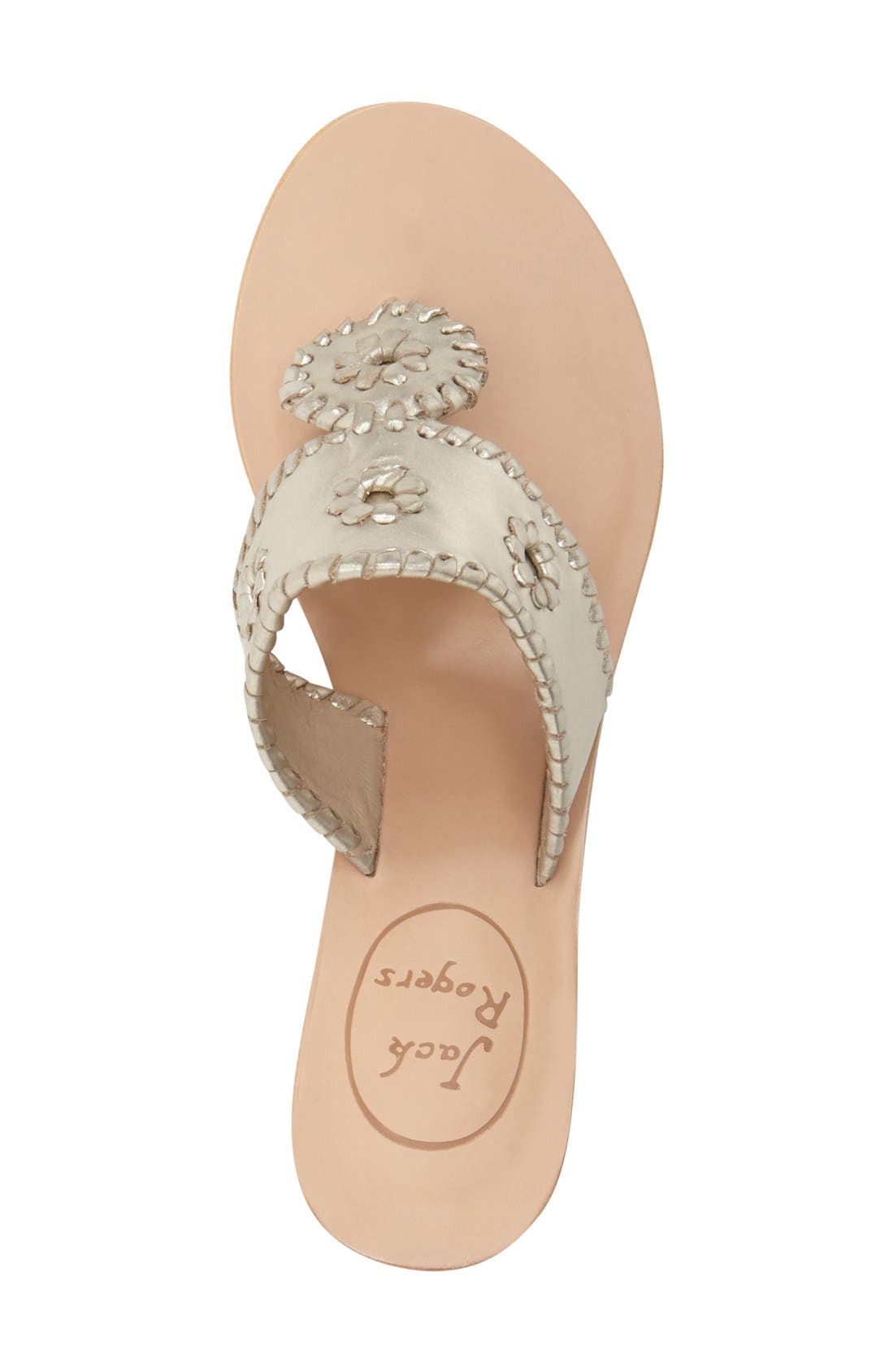 Jack Rogers 'Jacks' Wedge Sandal, Alternate, color, 