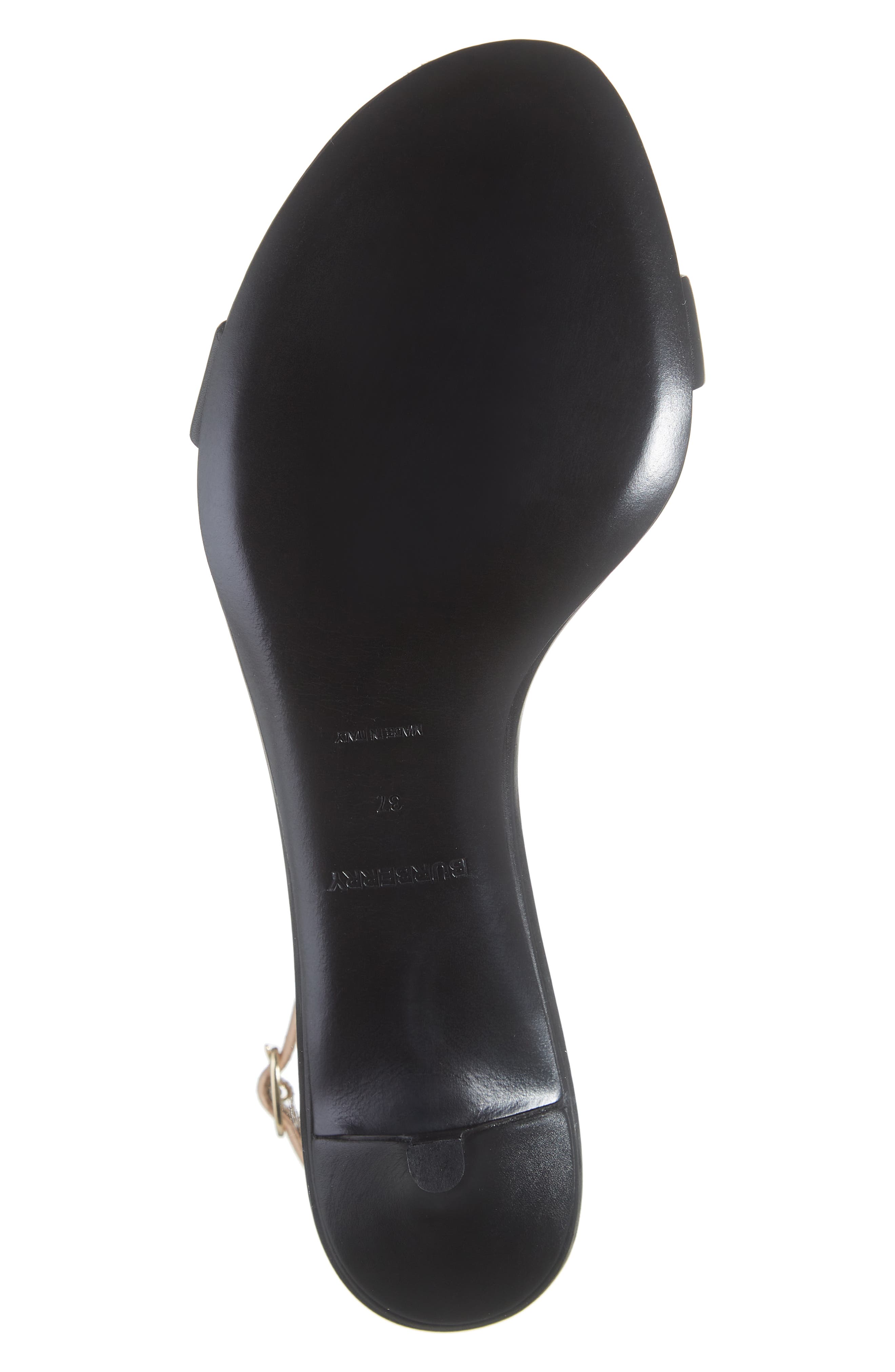 Burberry Eveleigh Sandal, Alternate, color, 