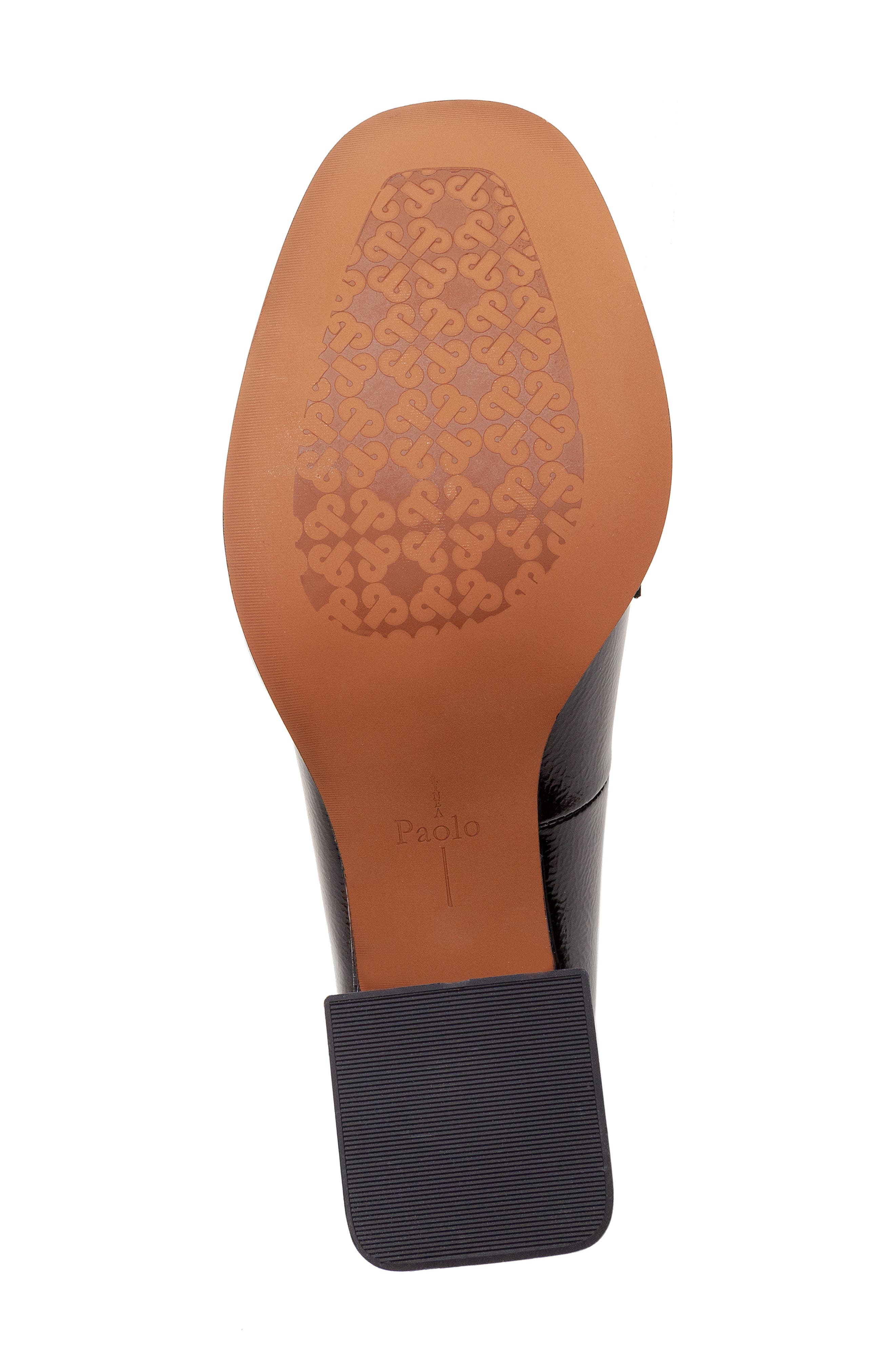 Linea Paolo Cece Block Heel Loafer, Alternate, color, Black