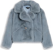 Noize Push Faux Fur Coat