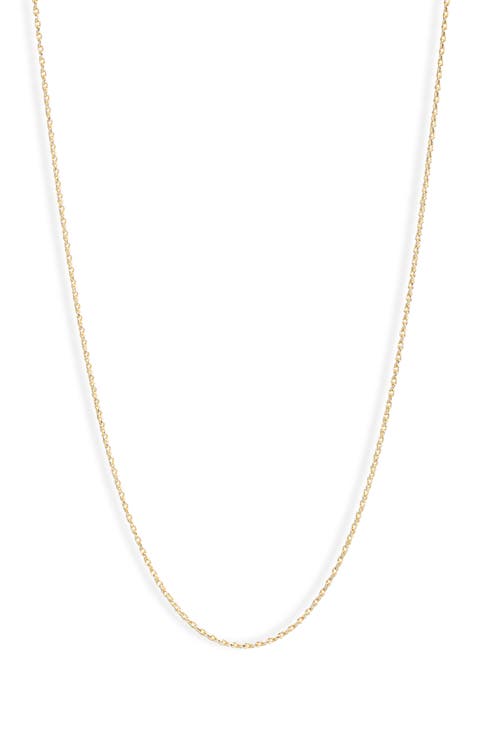 Two-Tone 14K Gold Chain Link Necklace (Nordstrom Exclusive)