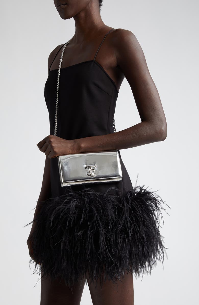 Jimmy Choo Avenue Mirror Crossbody Bag, Alternate, color,