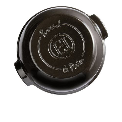 Emile Henry Modern Bread Cloche In Charcoal