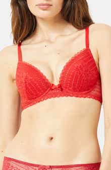 Etam Panama Underwire Plunge Push-Up Bra