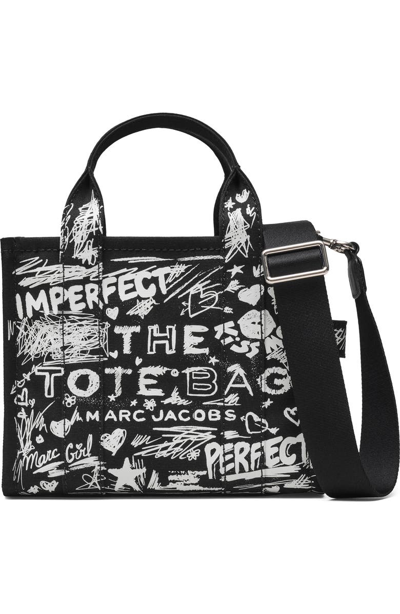 Marc Jacobs The Small Canvas Tote, Main, color, Black Multi