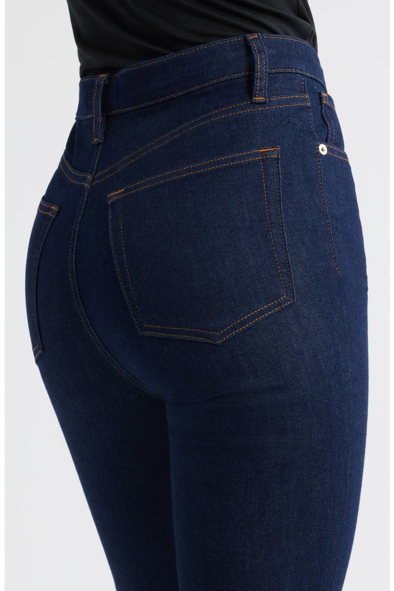 The Pencil High Waist Slim Straight Leg Jeans, Alternate, color, RINSE