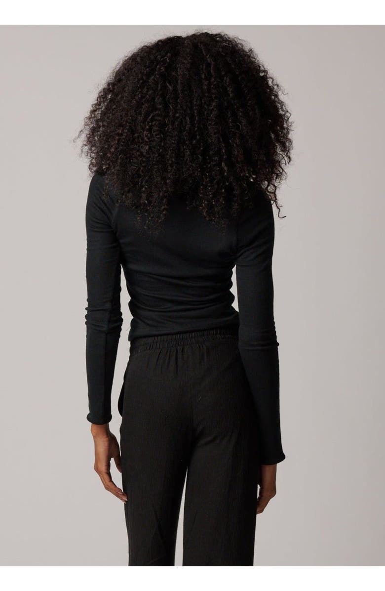 LEISURE LAB Long Sleeve Rib Shirt, Alternate, color, 