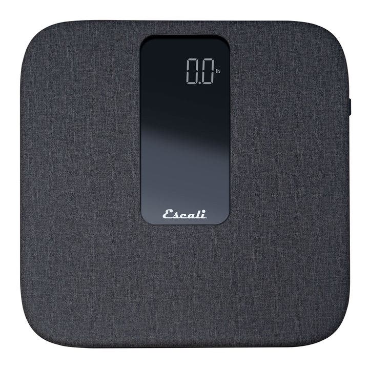 ESCALI ComfortStep Anti-Slip Bathroom Scale - Black Grey