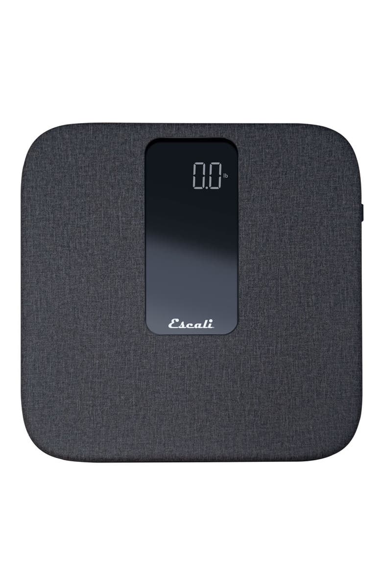 ESCALI ComfortStep Anti-Slip Bathroom Scale, Main, color, Black/Grey