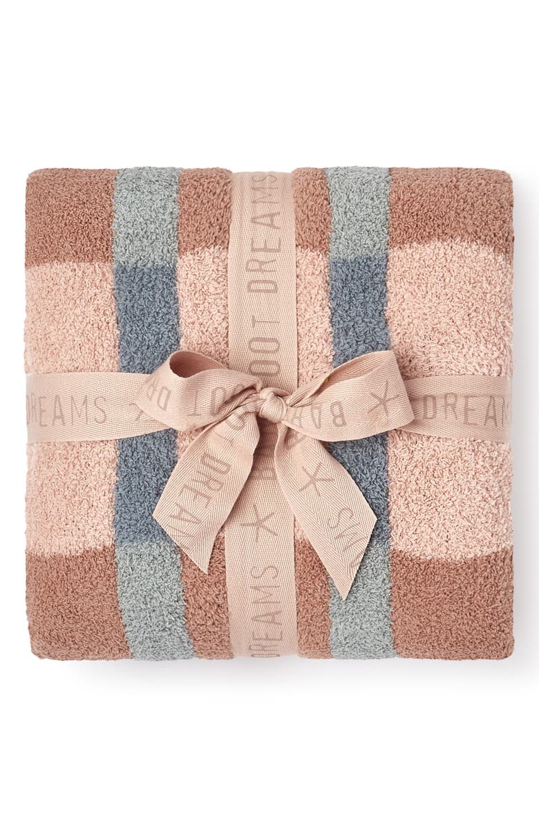 Barefoot Dreams<sup>®</sup> CozyChic<sup>®</sup> Colorful Check Stroller Blanket, Alternate, color, Sunray Multi