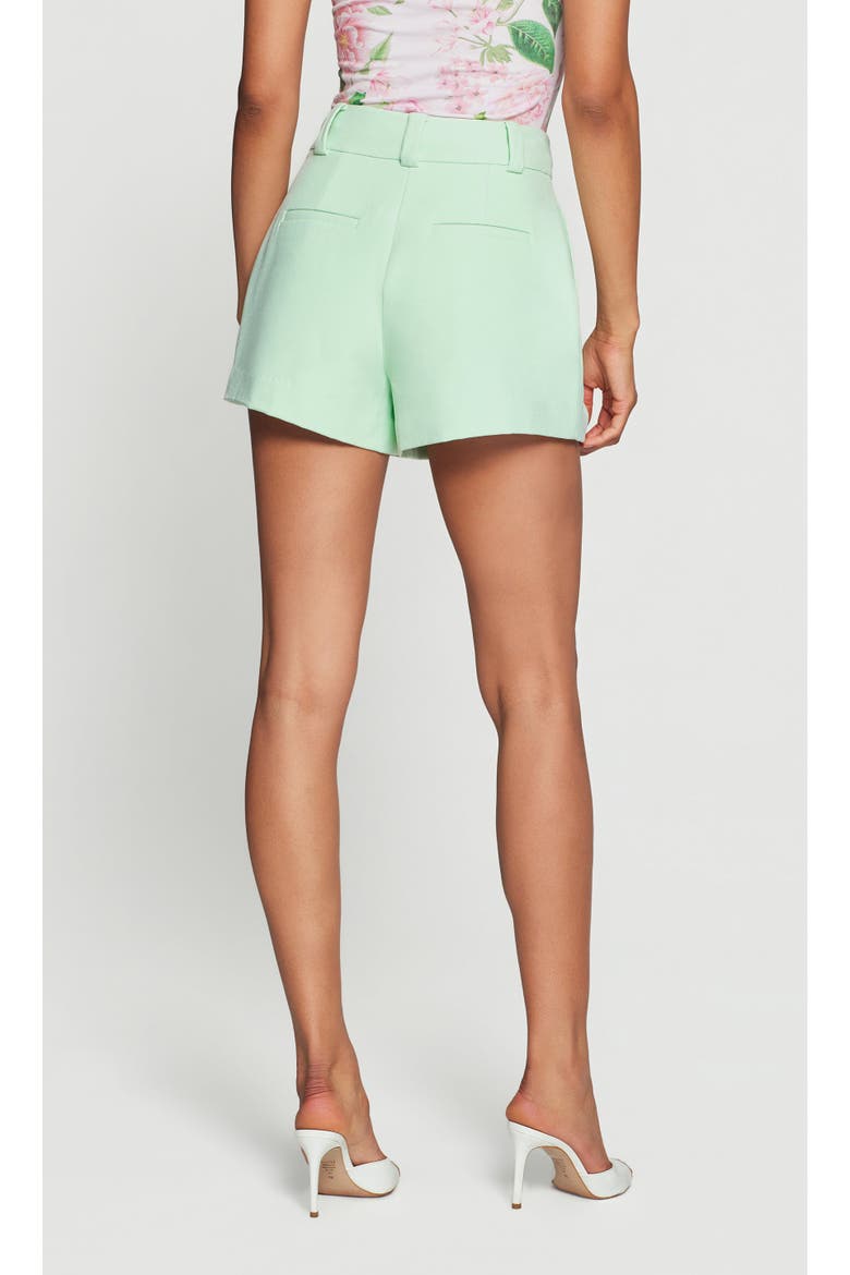 Willa Lightweight Crepe Shorts, Alternate, color, Green