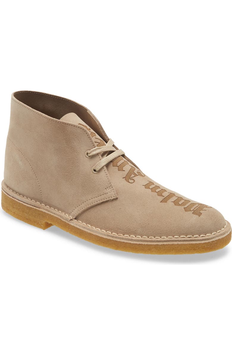 Palm Angels x Clarks<sup>®</sup> Logo Desert Boot, Main, color,
