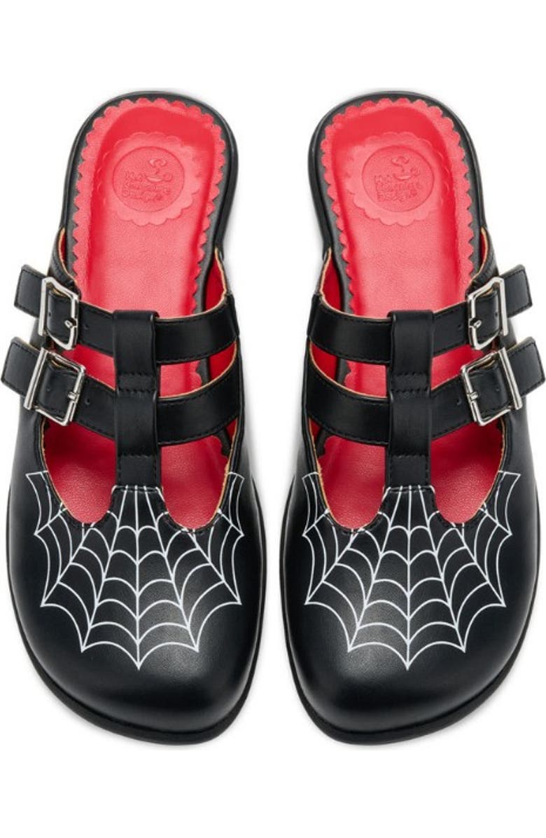 Hot Chocolate Design Widow Heart Women's Mary Jane Clogs, Alternate, color, Widow Heart