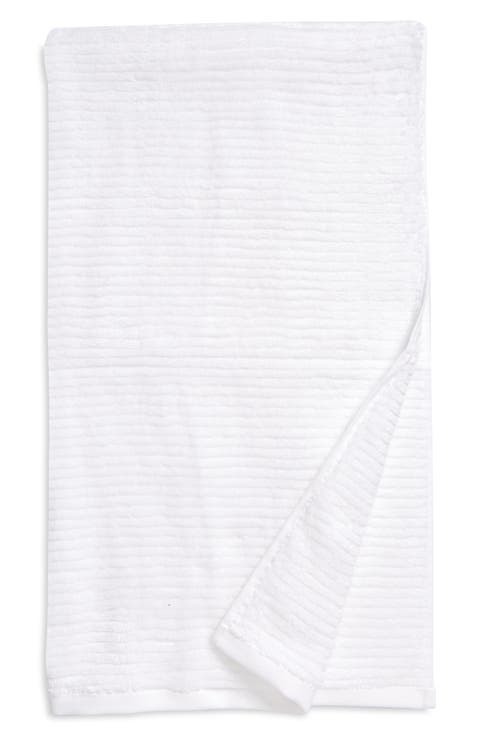 Hydro Ribbed Organic Cotton Blend Bath Towel