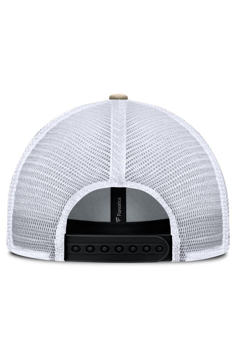 FANATICS Men's Fanatics Black Minnesota Wild Fundamental One-Time Trucker Adjustable Hat, Alternate, color, 