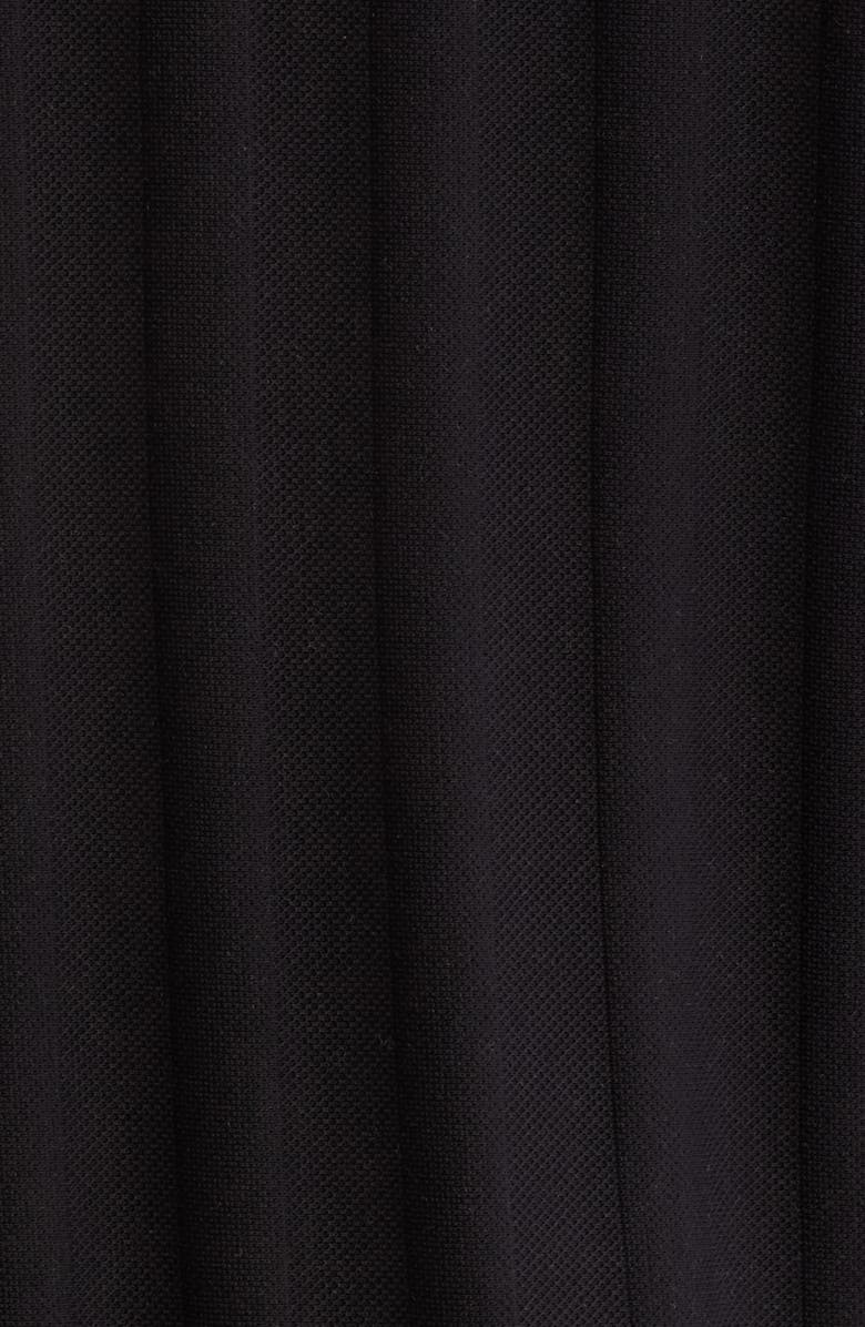 Reiss Sampson Textured Stripe Camp Shirt, Alternate, color, Black