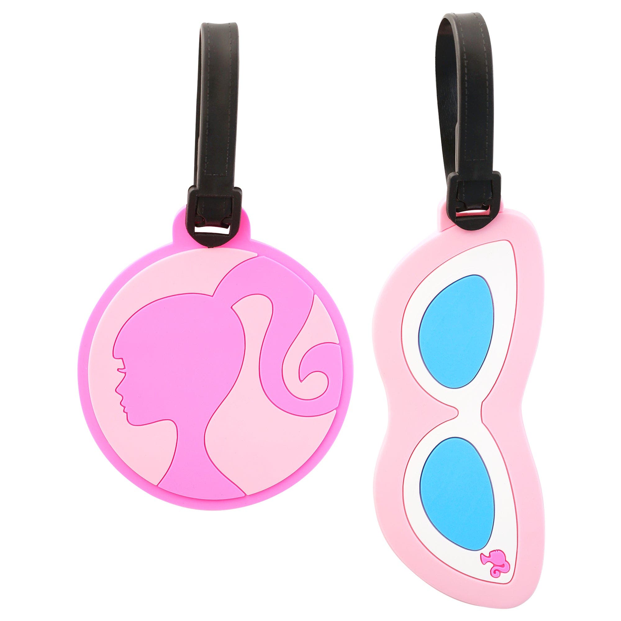 Barbie Stylish Luggage Tags, 4 Pack, Main, color, Pink