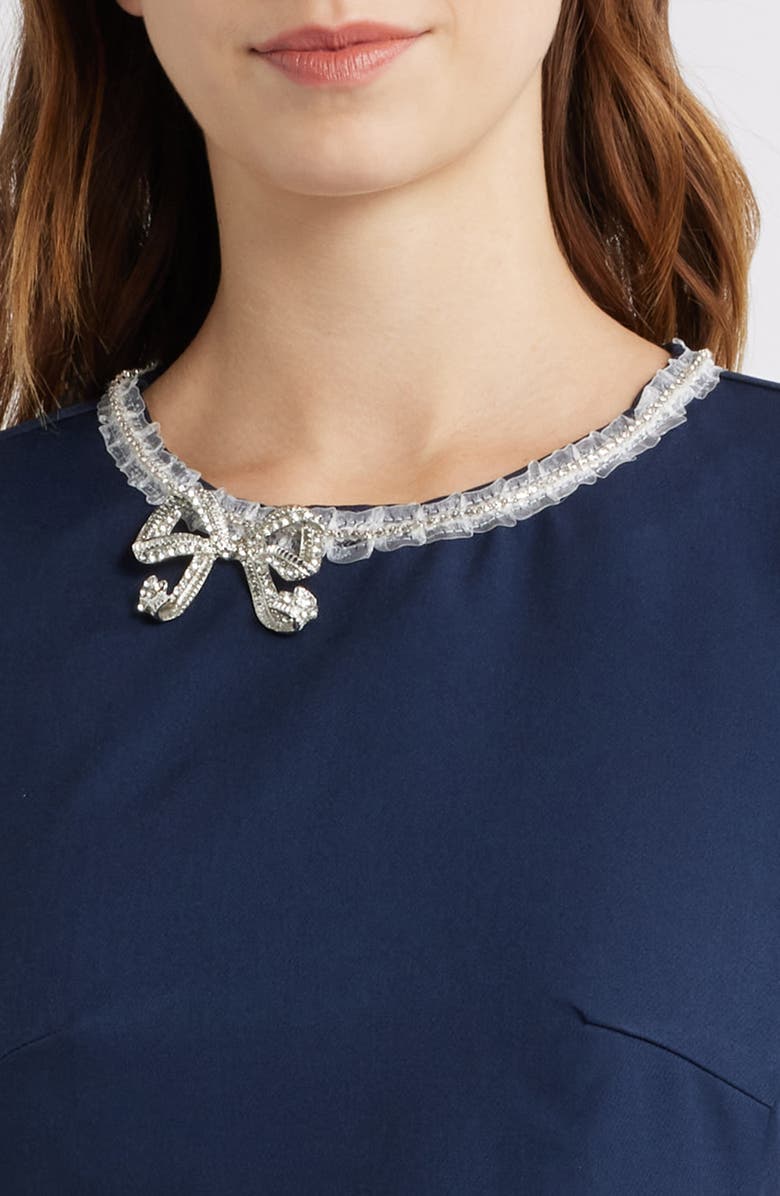 Sister Jane Belle de Nuit Minidress, Alternate, color, Navy