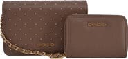 bebe Sagan Stud Crossbody and Zip Wallet