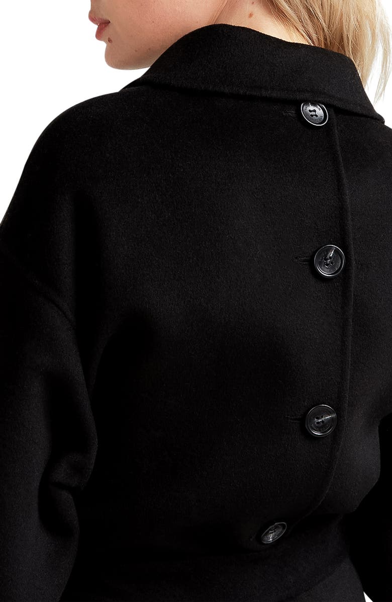 Belle & Bloom Wide Awake Split Hem Wool Blend Coat, Alternate, color,