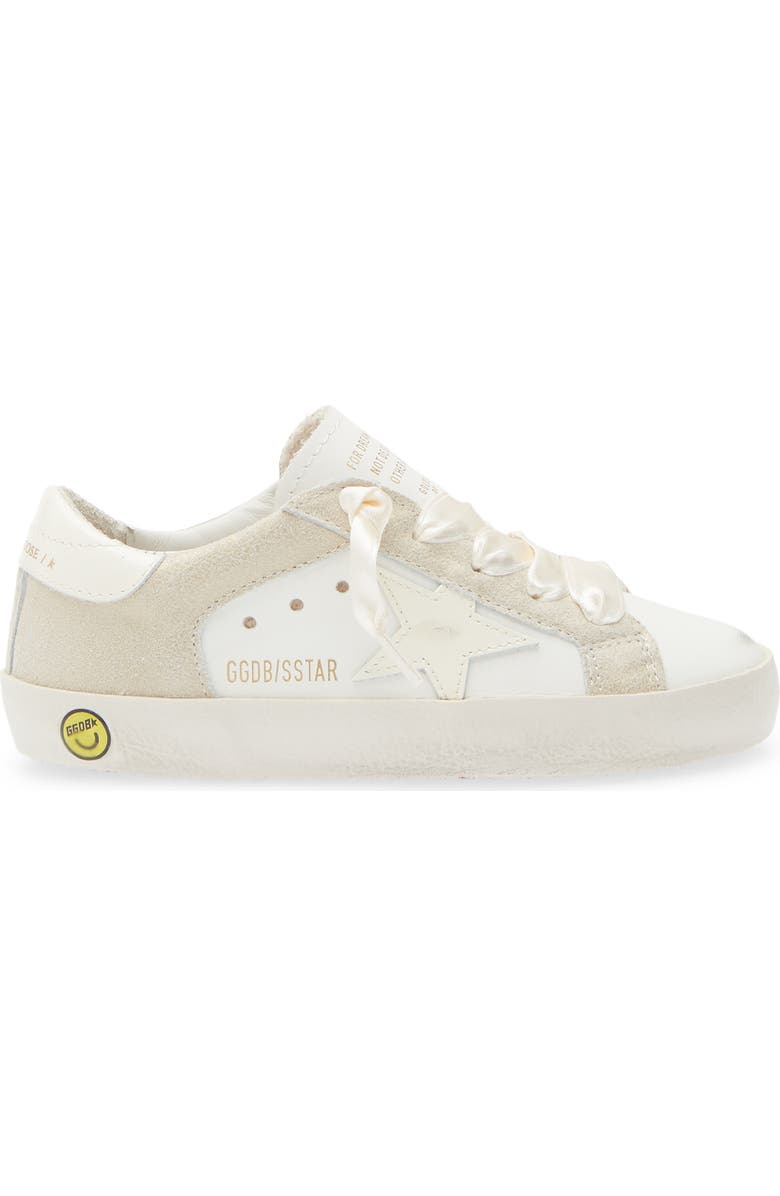 Golden Goose Kids' Super-Star Sneaker, Alternate, color, White/ Platinum