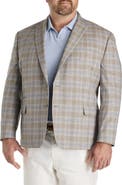 Michael Kors Big & Tall Plaid Sport Coat