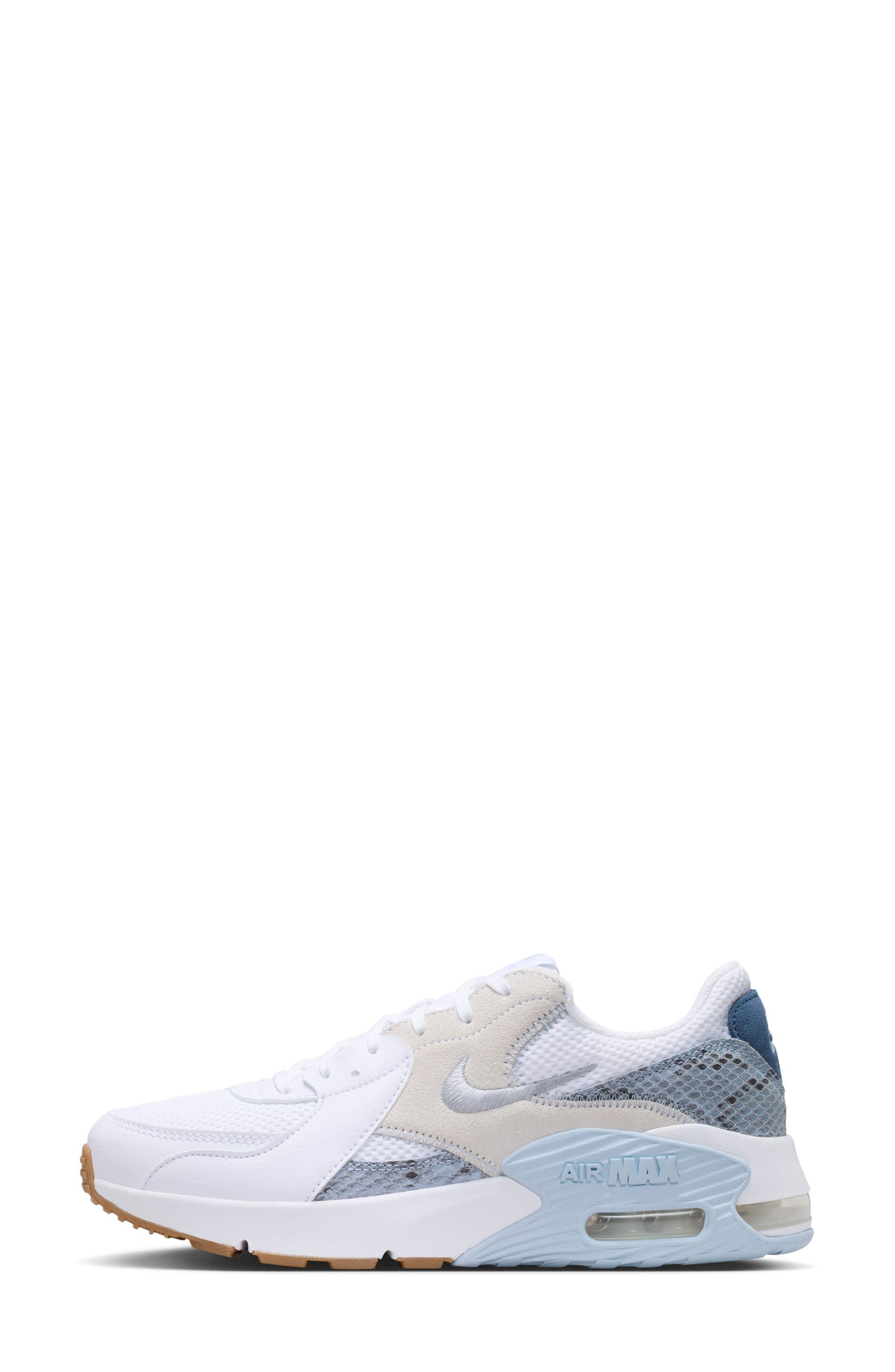 Nike Air Max Excee Sneaker, Alternate, color, White/ Wolf Grey/ Hydrogen