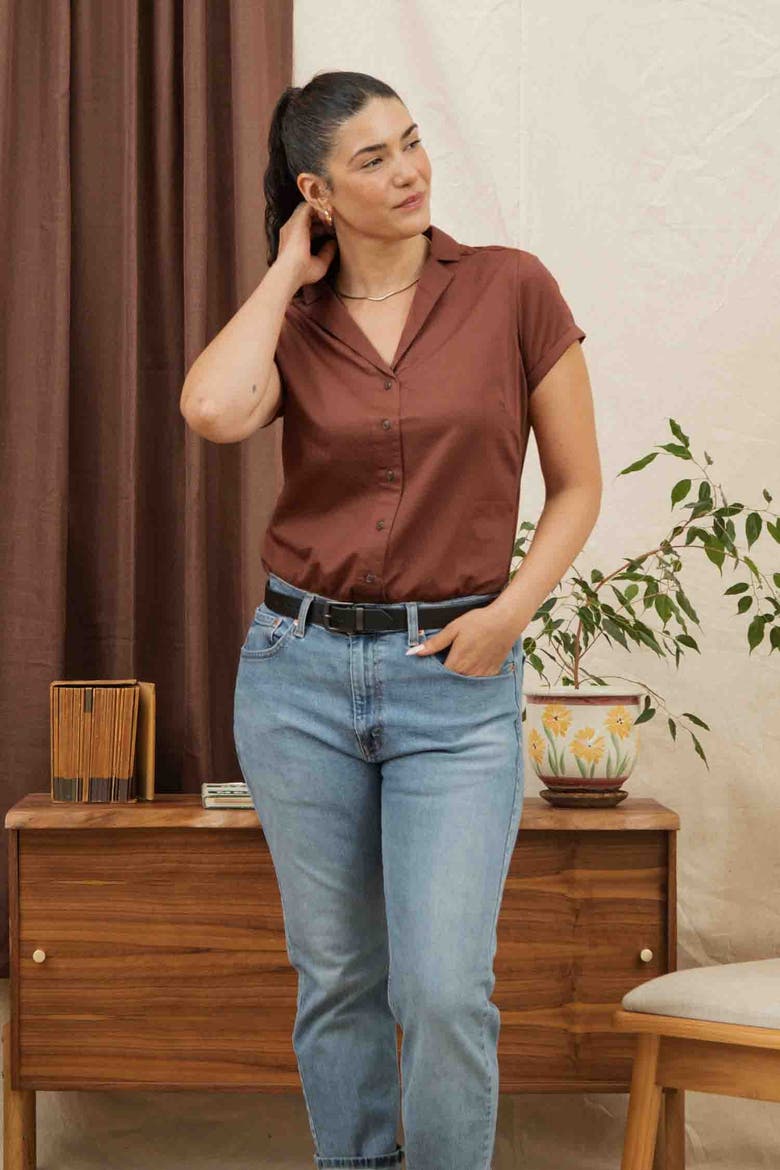 Innes Shirt, Alternate, color, Copper