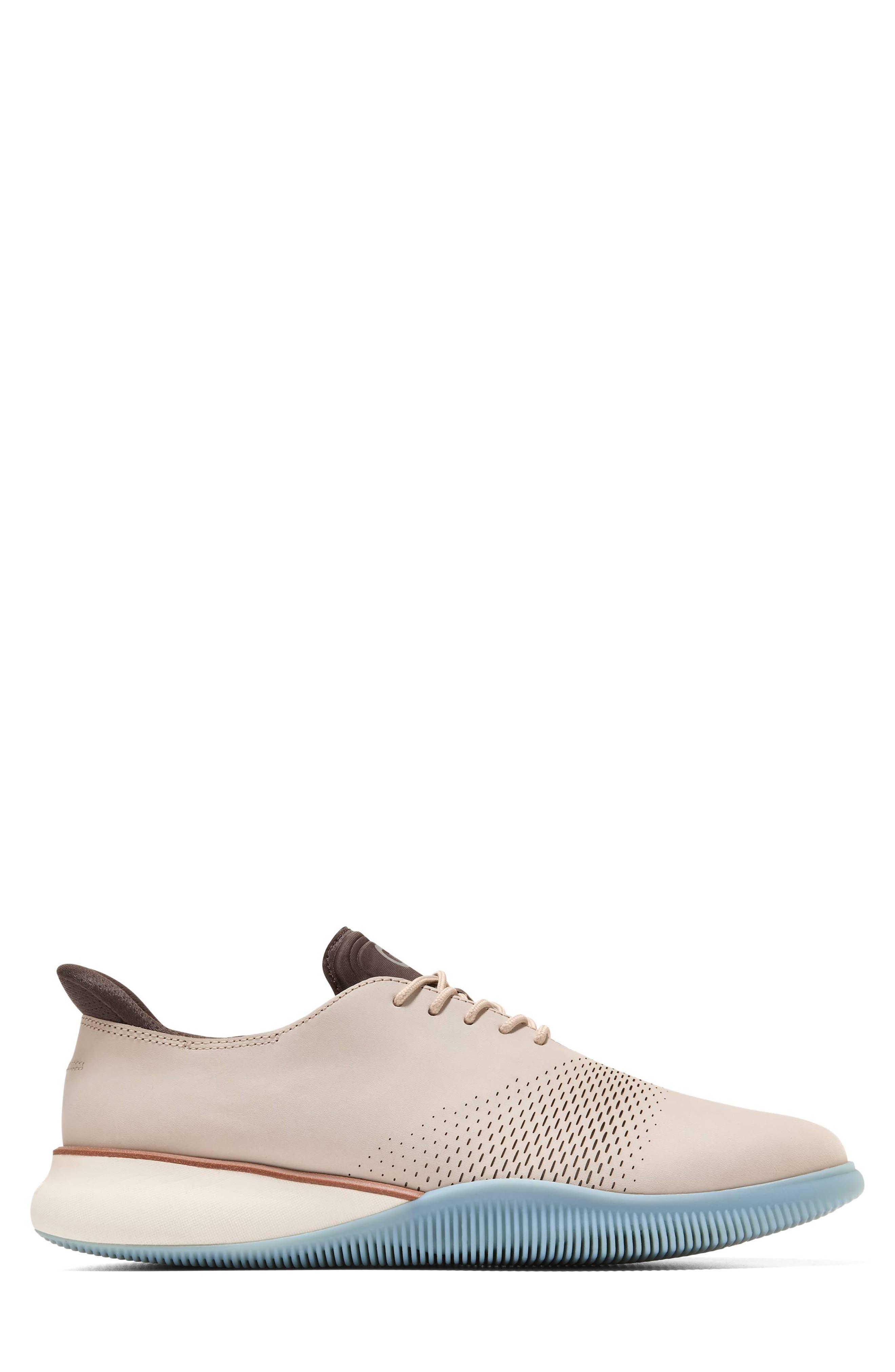 6.ZeroGrand Laser Wing Oxford, Alternate, color, WHISKEY NUBUCK / CHOCOLATE