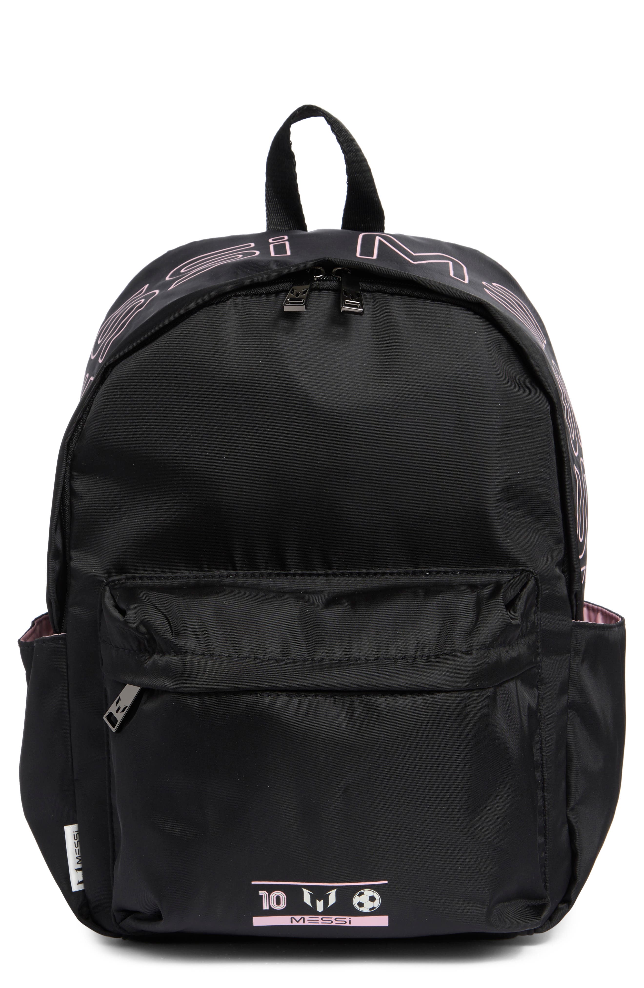 Messi Kids' Logo Backpack, Main, color, 
