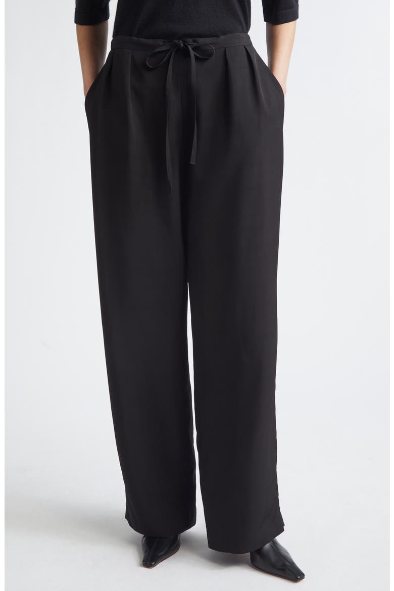 Ellon Straight Leg Pants, Main, color, BLACK