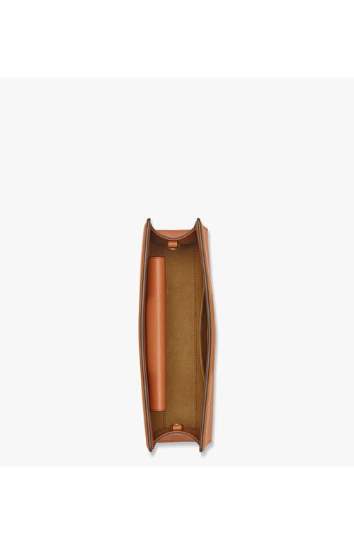 Mcm Diamond Tote In Cognac