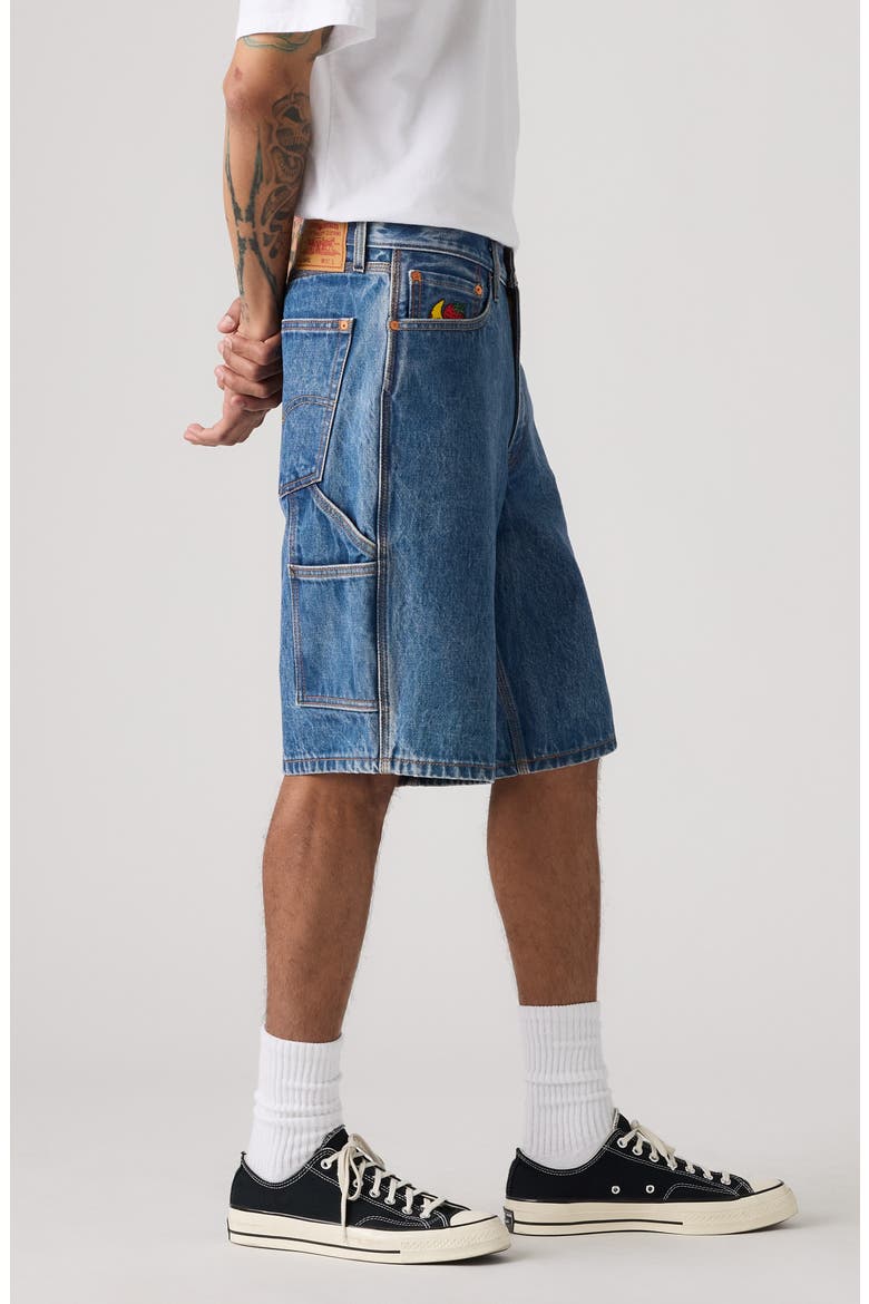 Baggy Utility Shorts, Alternate, color, X SHFU MID STONE