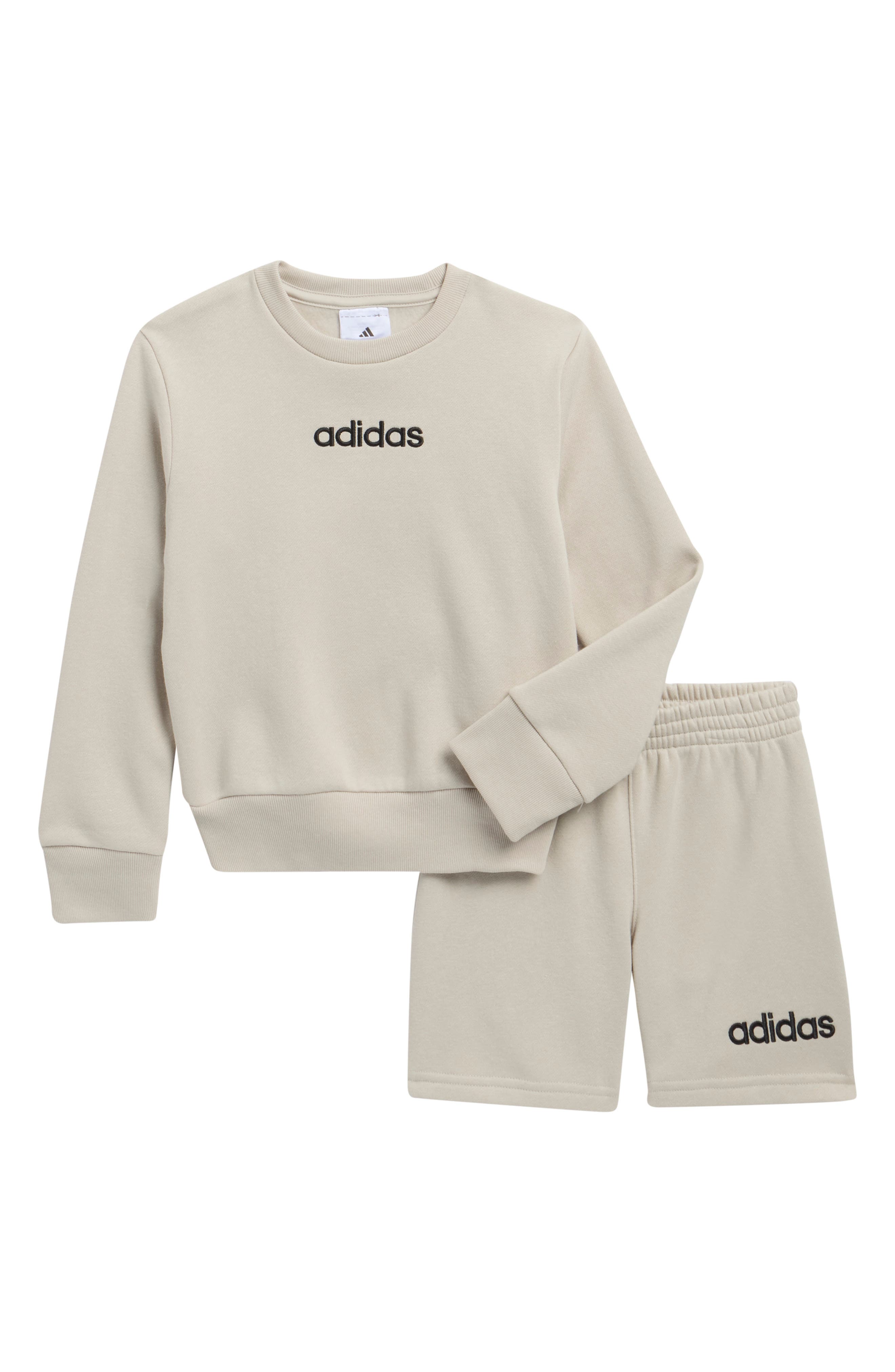 Kids' Fleece Sweatshirt & Shorts Set