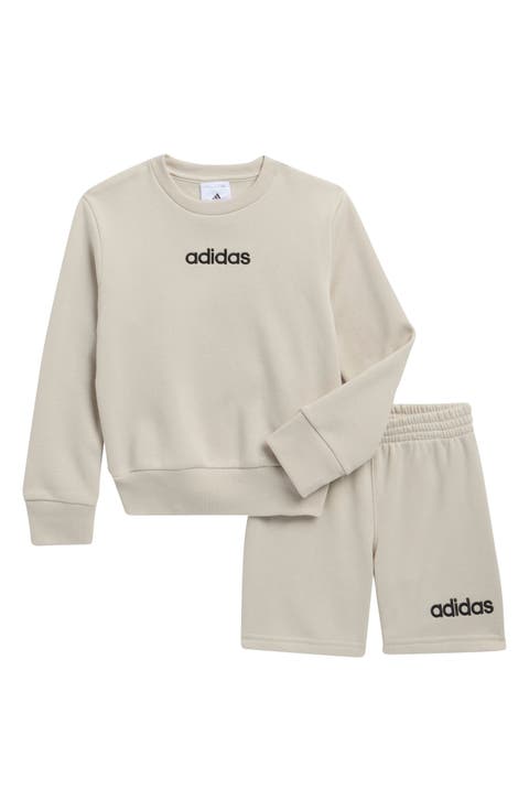 Kids' Fleece Sweatshirt & Shorts Set