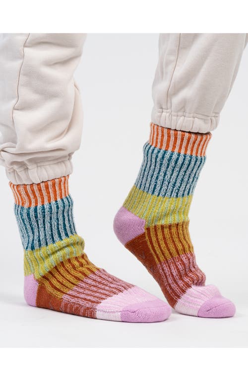 Verloop Mismatch House Crew Socks In Multi