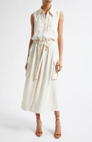 Ramy Brook Payton Sleeveless Shirtdress