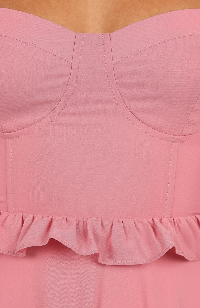 Petal & Pup Lillee Ruffle Tiered Maxi Dress, Alternate, color, Mauve