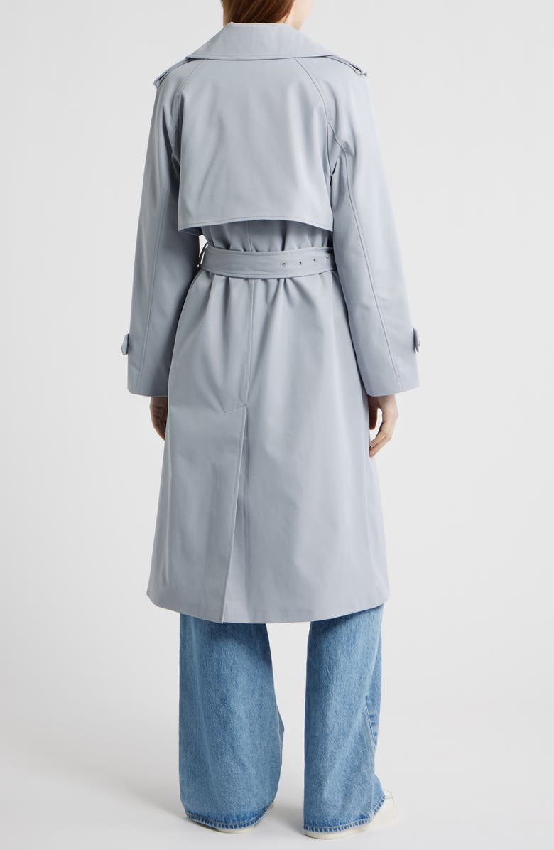 Tommy Hilfiger Longline Trench Coat with Double Gun Flap, Alternate, color, 