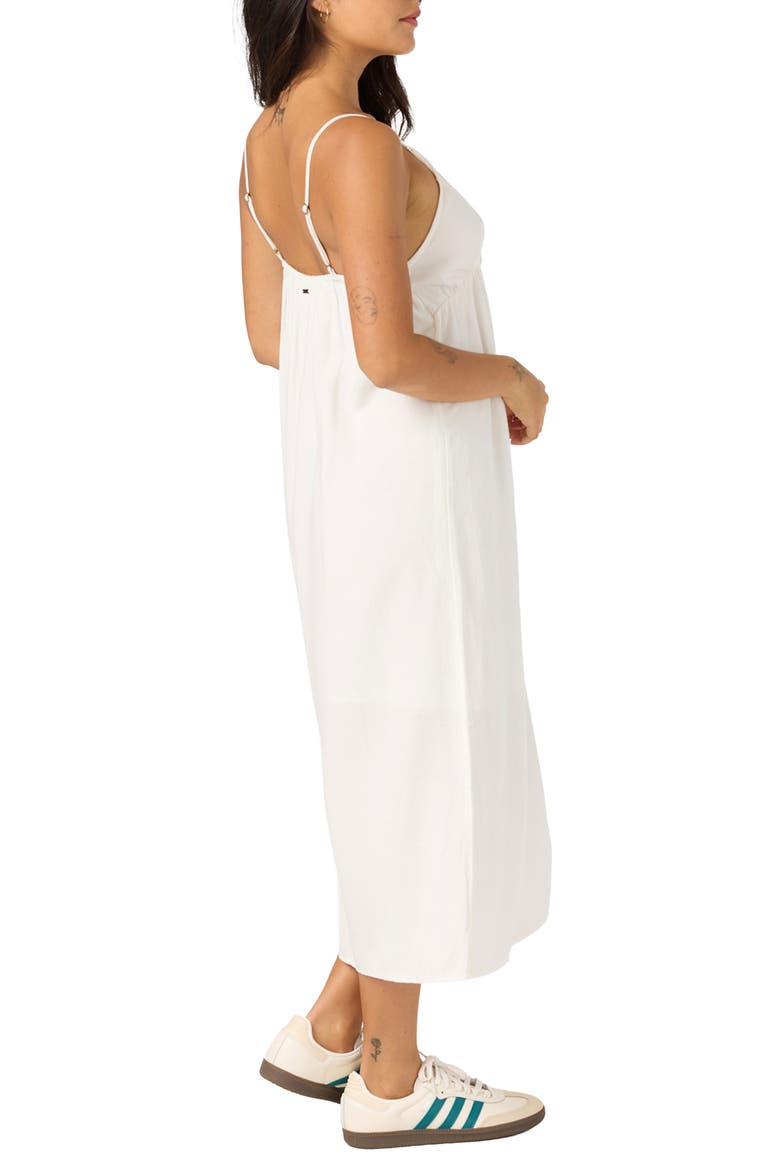 Dayna Midi Slipdress, Alternate, color, WHITE