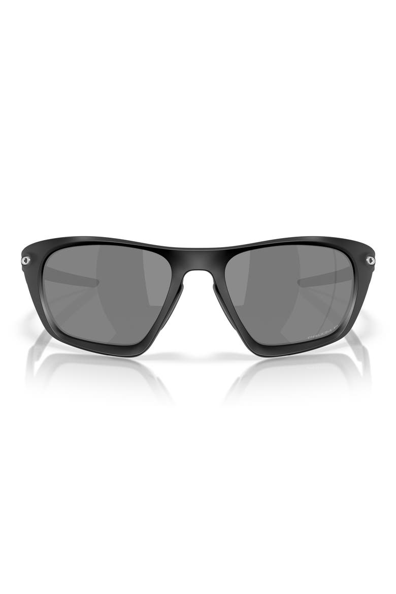 Lateralis 60mm Prizm™ Polarized Rectangular Sunglasses, Alternate, color, MATTE BLACK