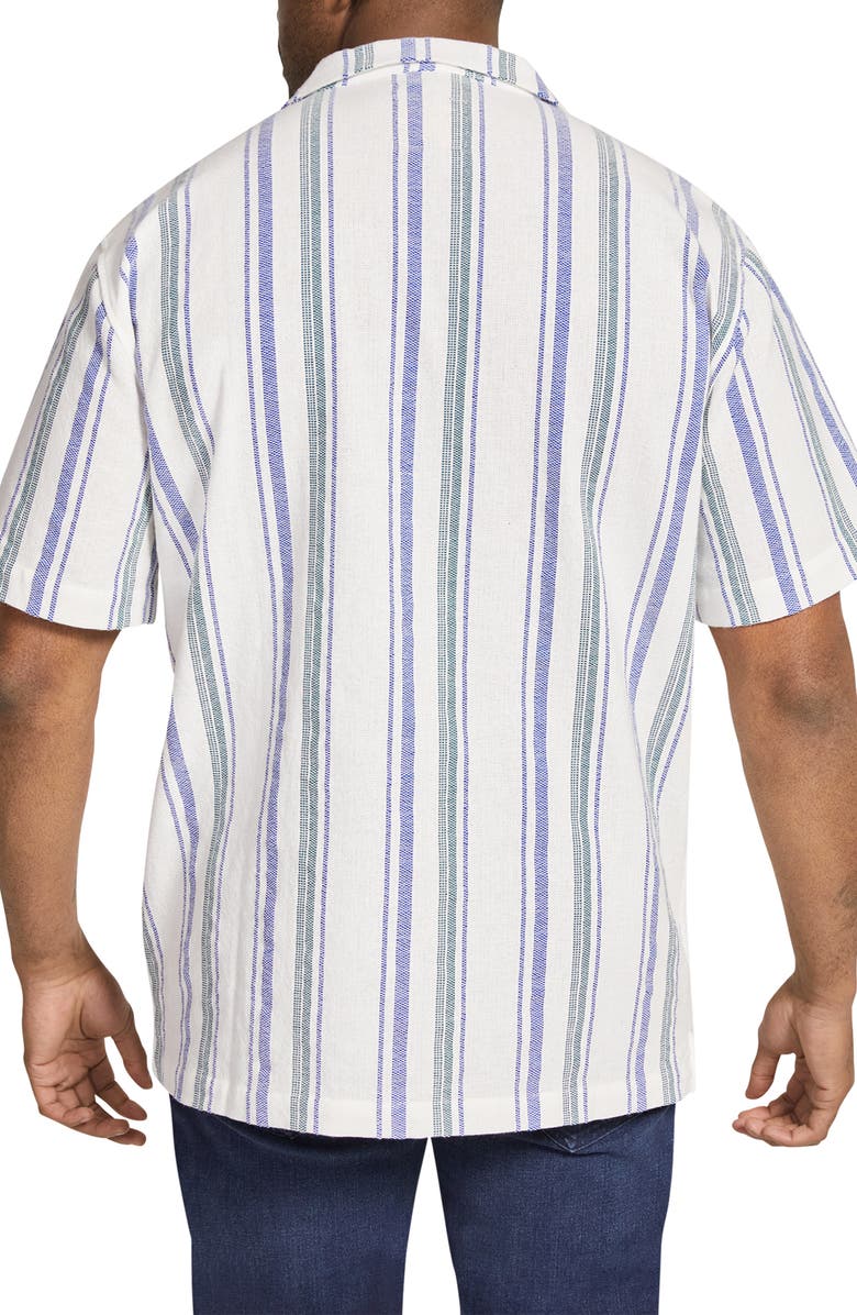 Johnny Bigg Cooper Stripe Camp Shirt, Alternate, color, 