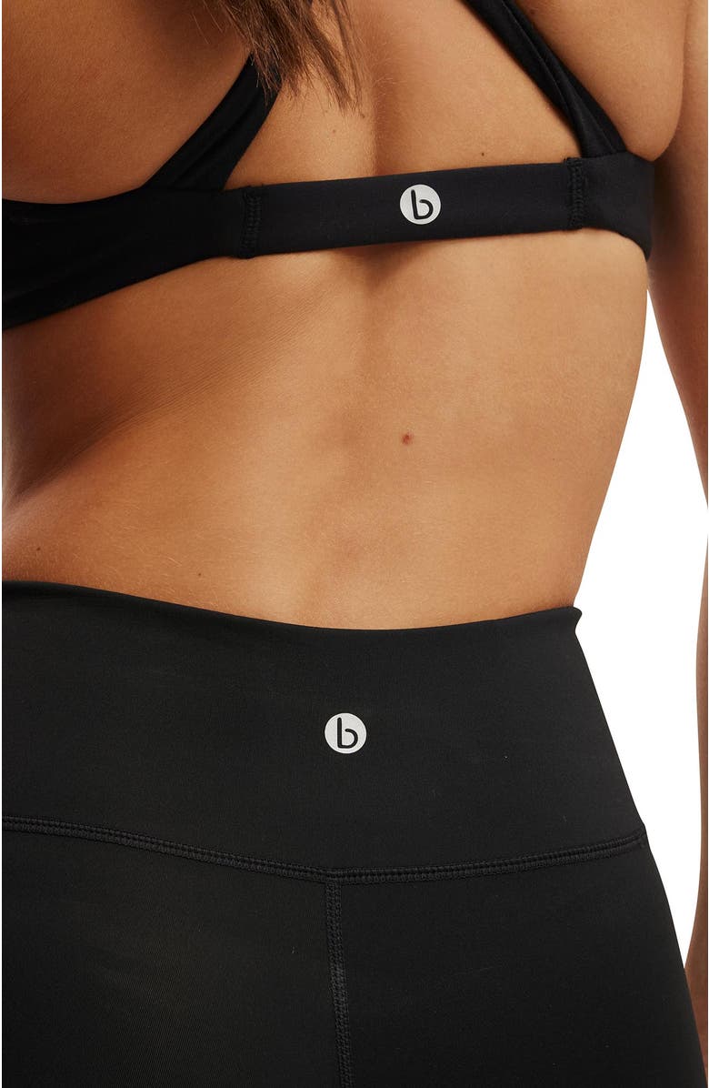 COTTON ON BODY Women's Active Bondi Everyday Mid Length Bike Short, Alternate, color, Black