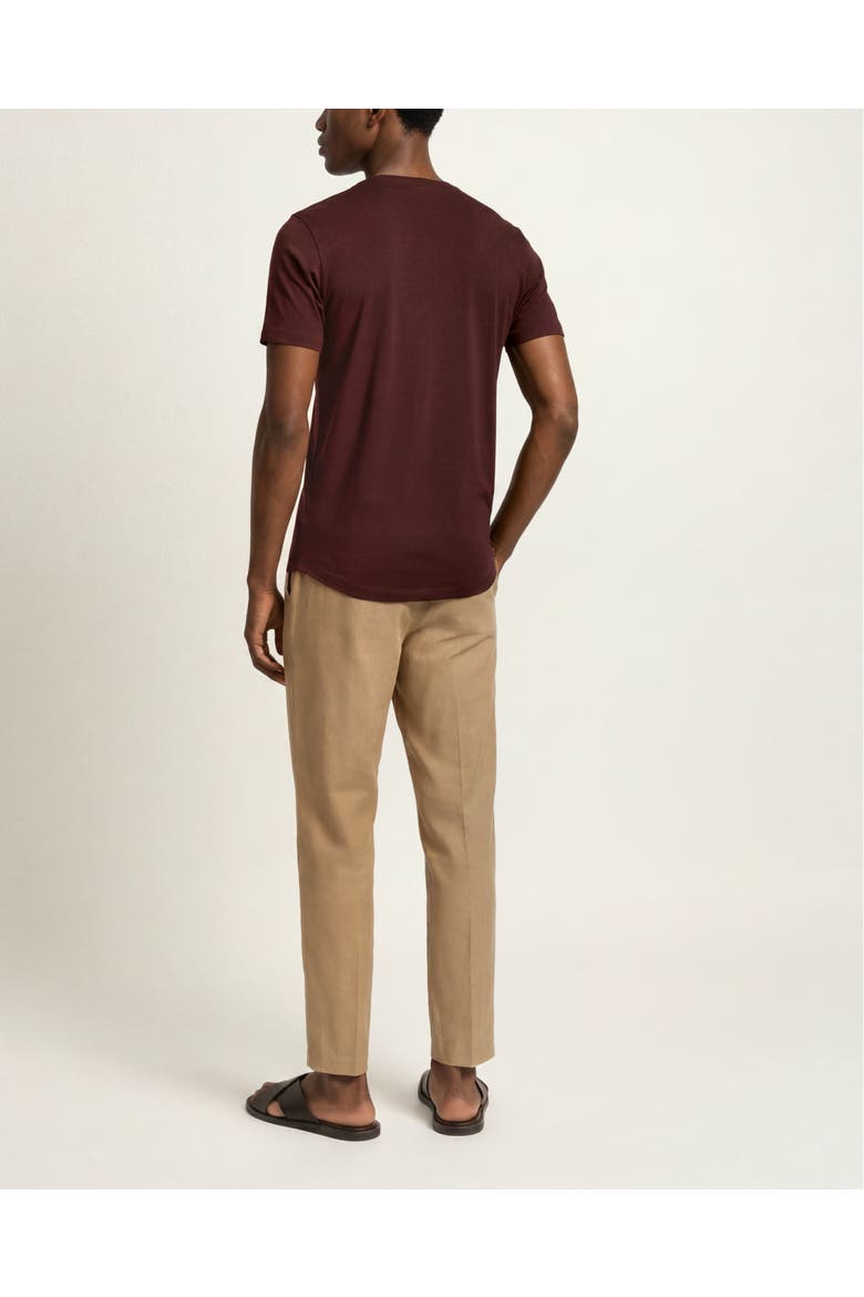 Ob-T Merino Tailored Fit T-Shirt, Alternate, color, PECAN