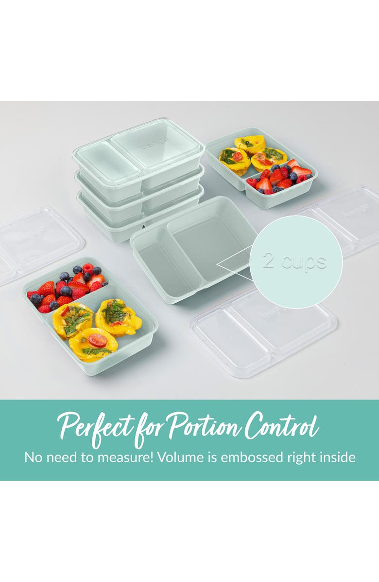 BENTGO 20-Piece Meal Prep Set, Alternate, color, Sky