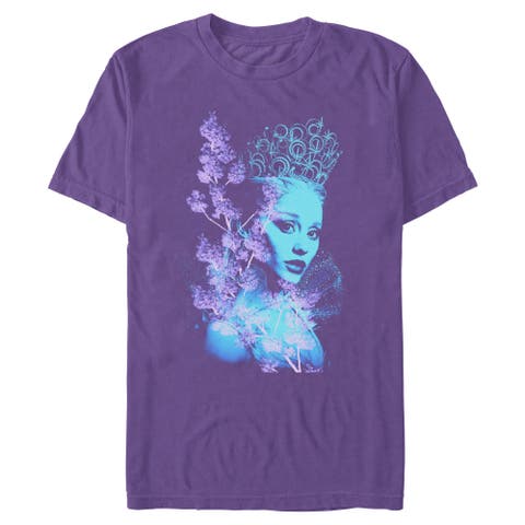 Men's Glinda Double Exposure Portrait Short Sleeve Graphic T-Shirt