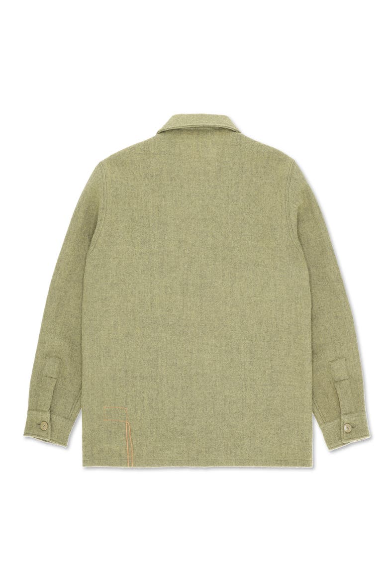 Wool Overshirt, Alternate, color, Beige