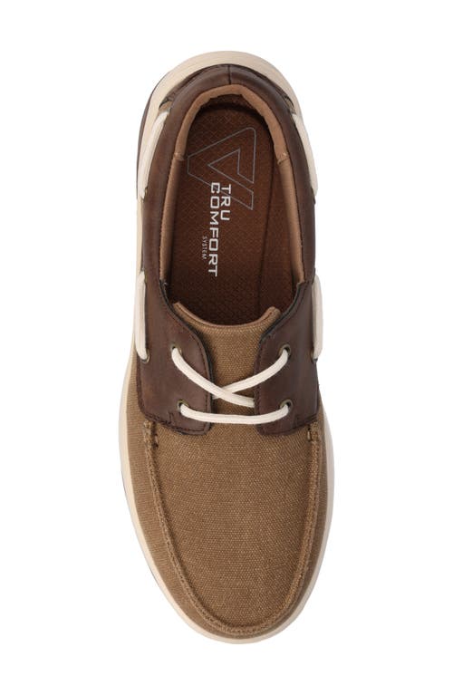 Vance Co. Catamaran Mens Round Slip-on Shoe In Brown