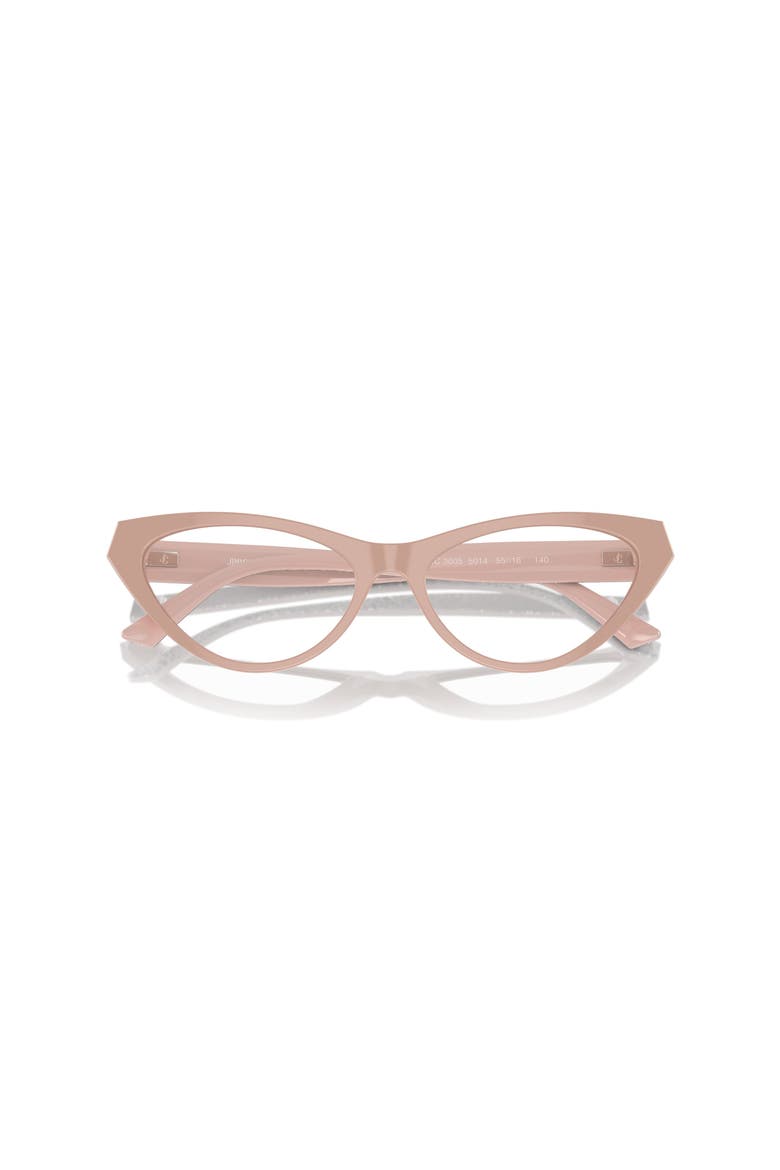 55mm Cat Eye optical glasses, Alternate, color, Pink